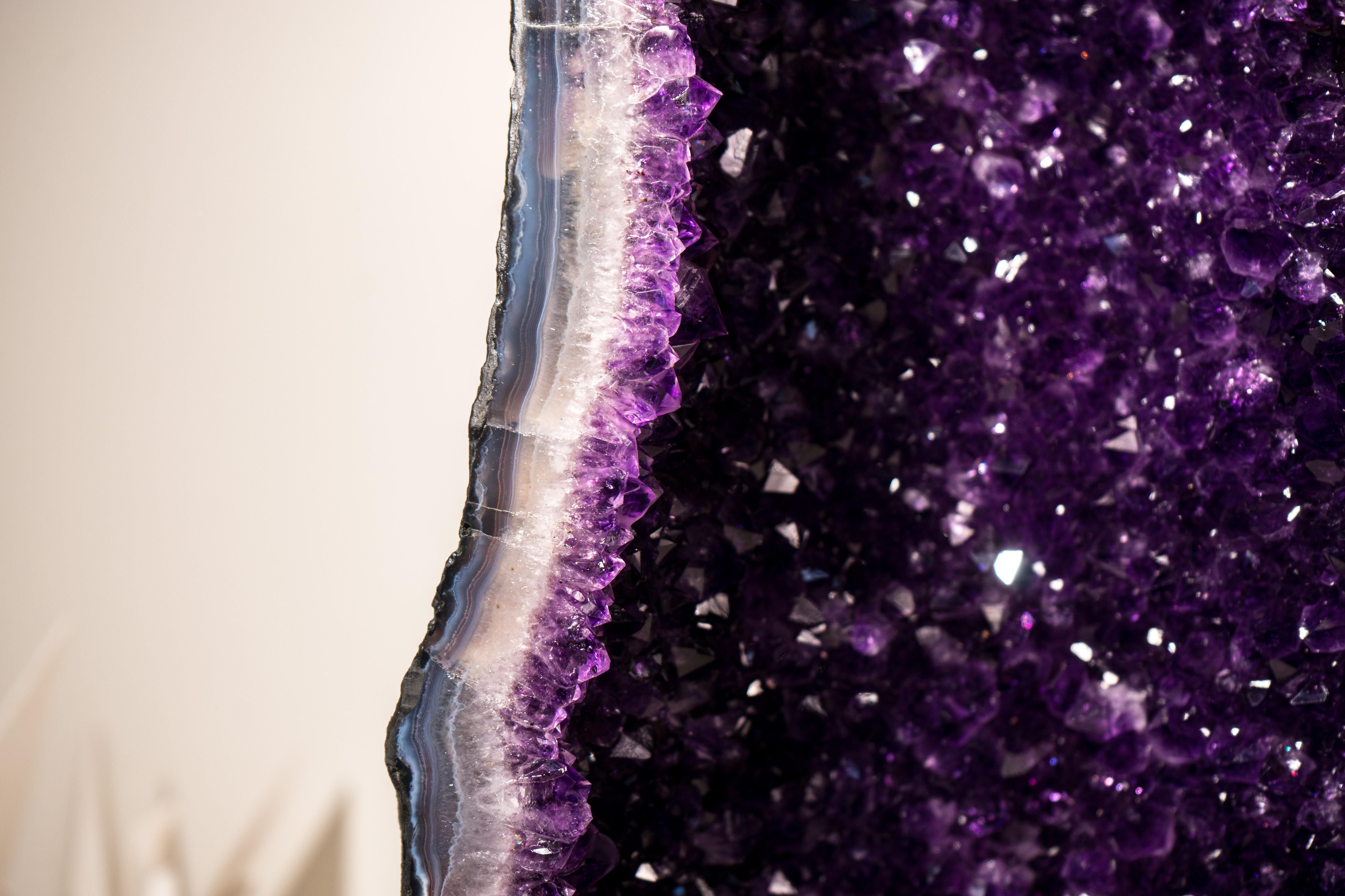 Rare Large Amethyst Geode Cathedral For Sale 1