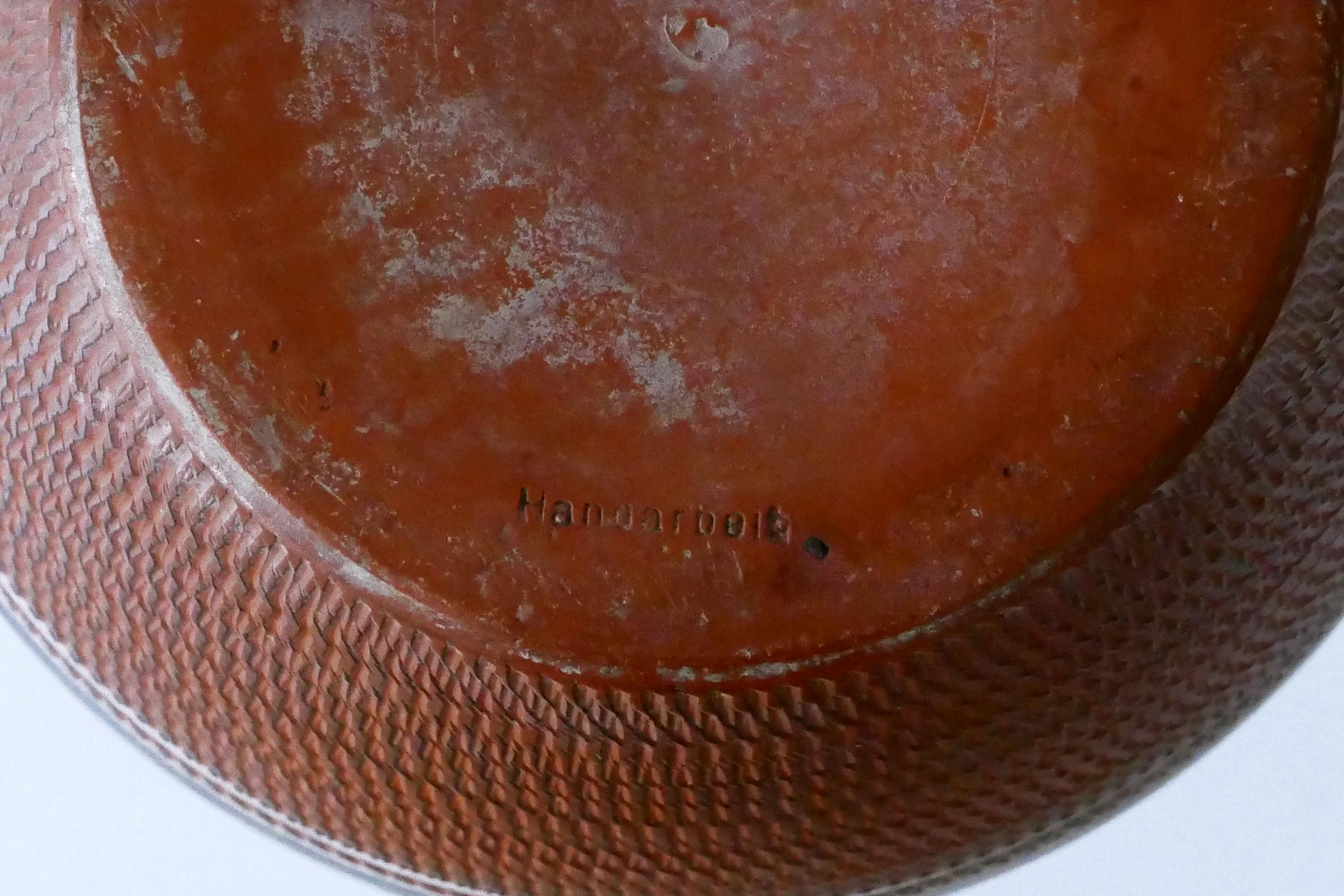 Raro, grande ed elegante vaso da terra in ceramica della metà del secolo scorso, Germania anni '60 in vendita 9