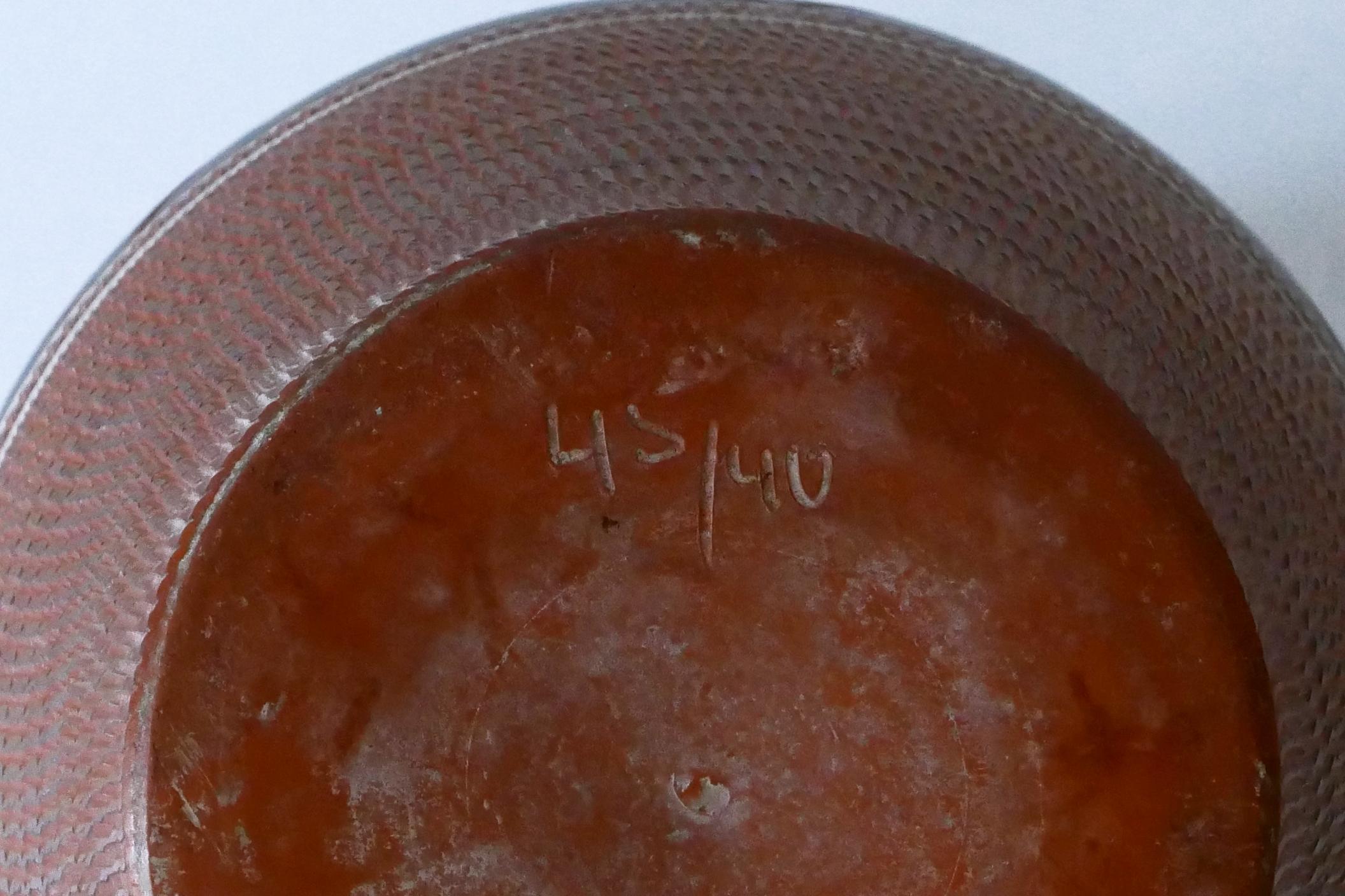 Raro, grande ed elegante vaso da terra in ceramica della metà del secolo scorso, Germania anni '60 in vendita 10