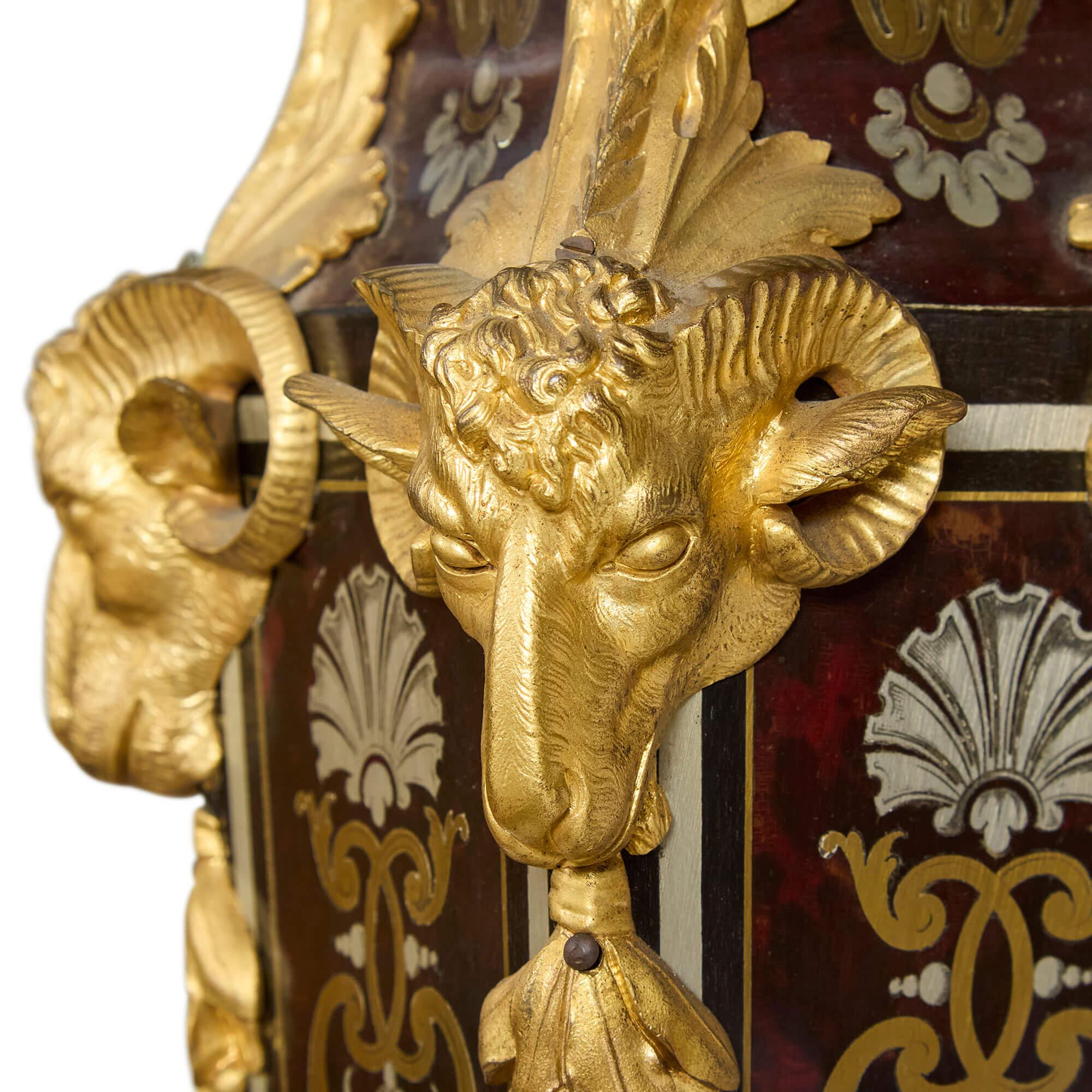Seltener großer antiker Boulle-Marketerie-Mitteltisch Henry Dasson Wallace Collection'S im Zustand „Gut“ im Angebot in London, GB
