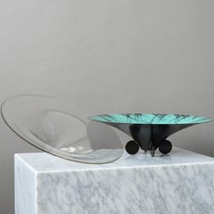 Rare Large Art Deco Flaring Centerpiece Bowl, WMF Ikora, Germany, 1930s.
