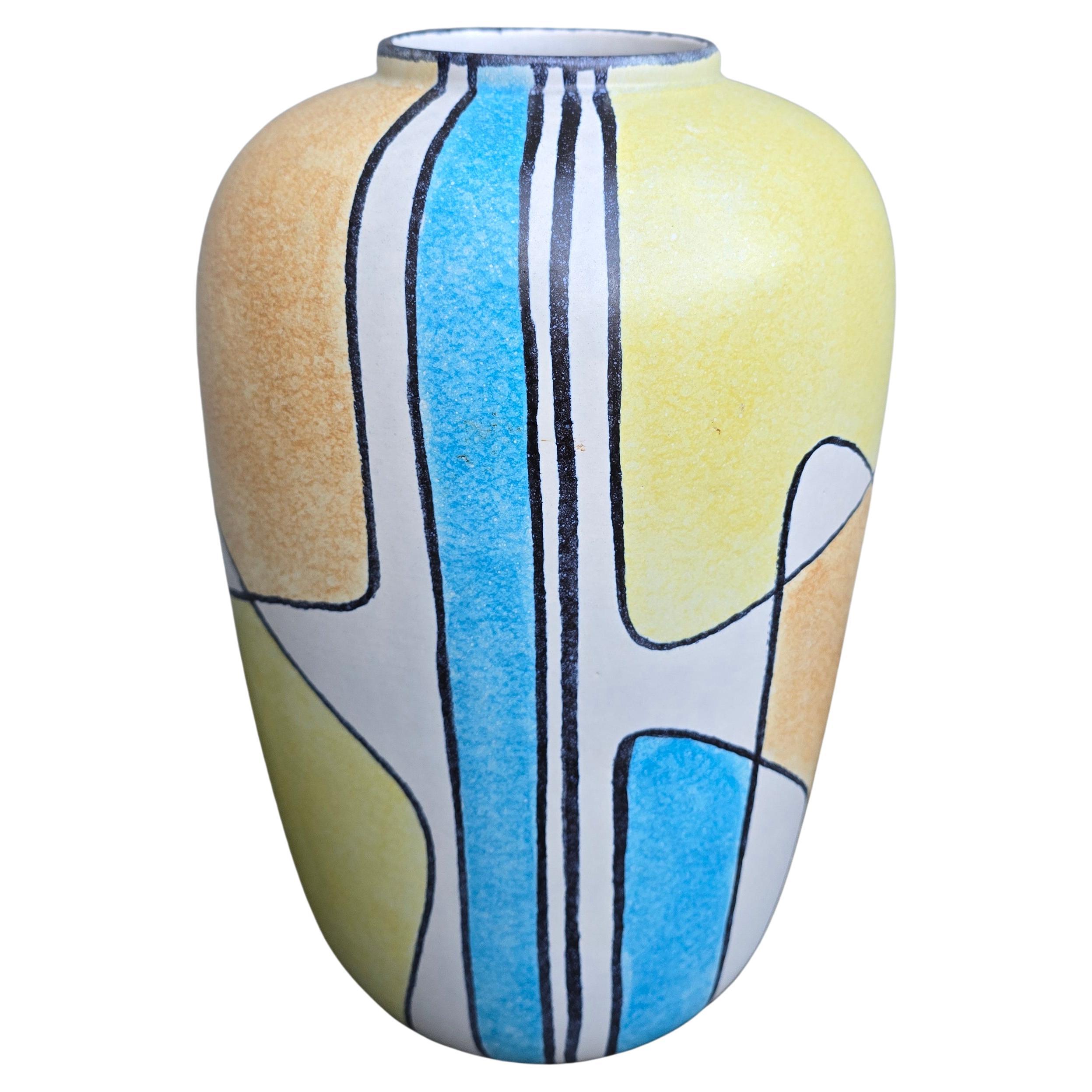 Raro vaso grande in ceramica Bay - Germania, anni '60 in vendita 2