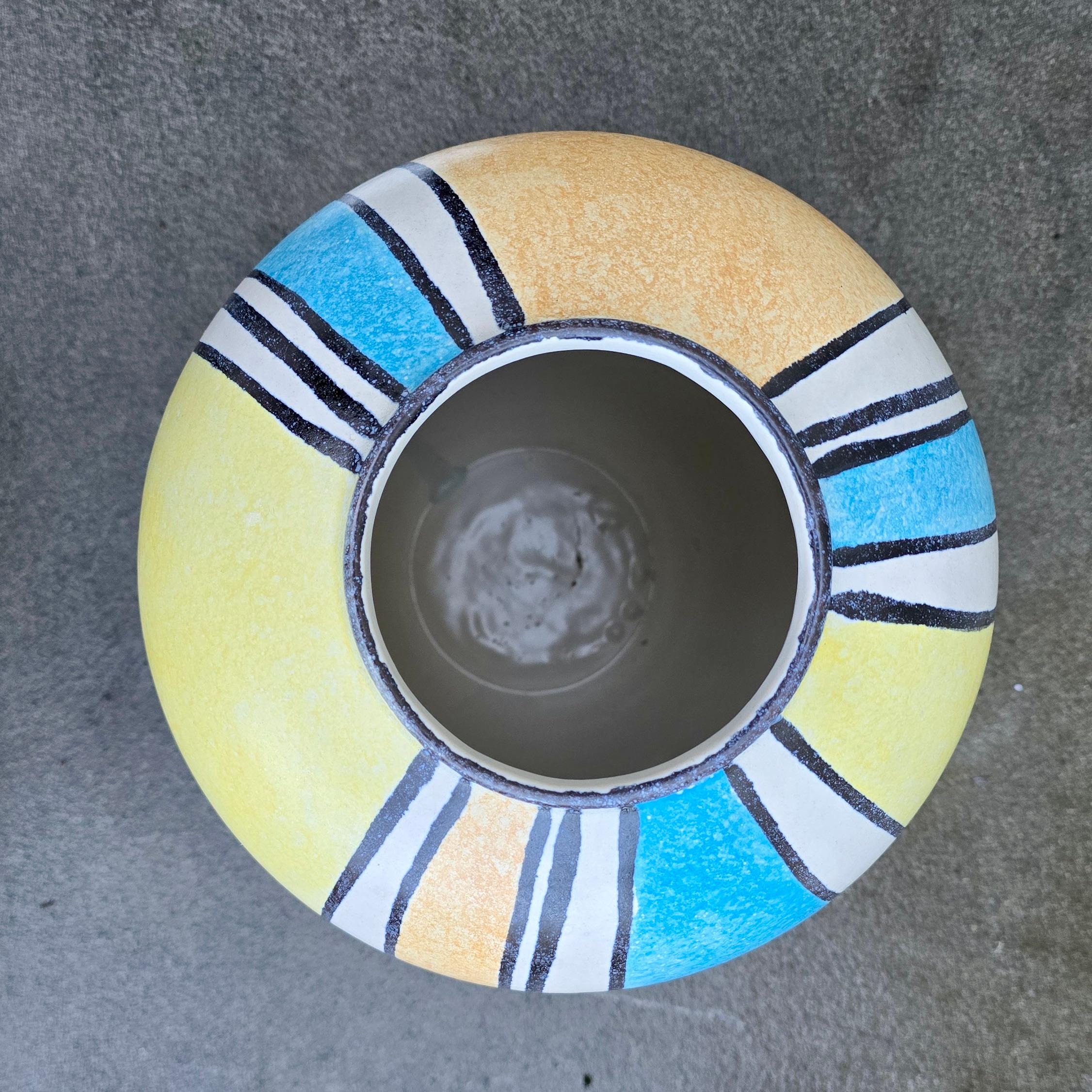 Raro vaso grande in ceramica Bay - Germania, anni '60 in vendita 4