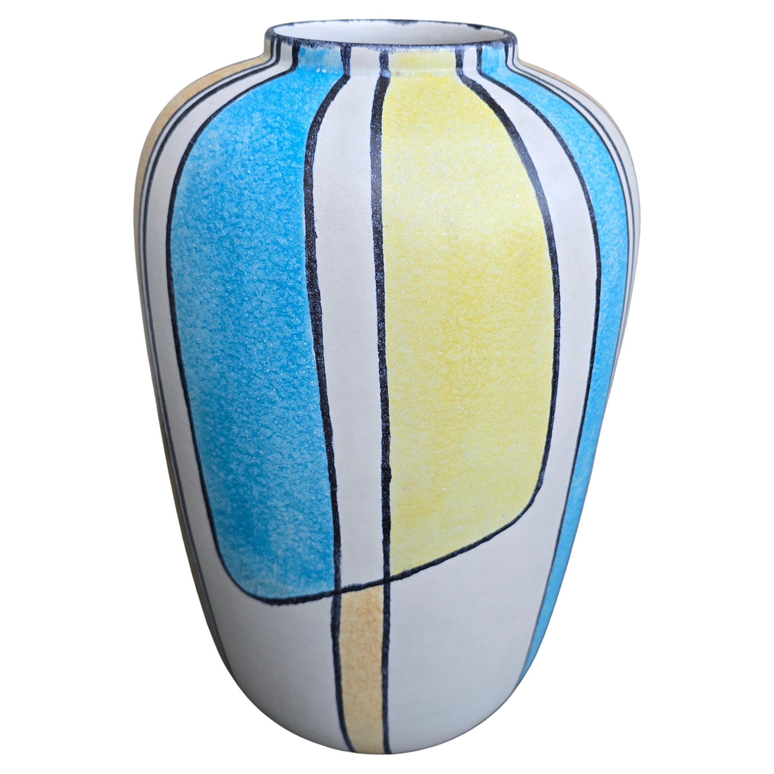 Raro vaso grande in ceramica Bay - Germania, anni '60 In condizioni buone in vendita a Antwerp, BE