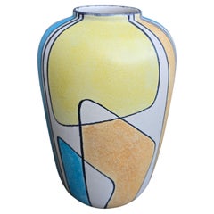 Rare grand vase en céramique Bay - Allemagne, années 1960