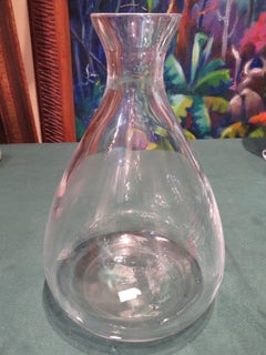 Rare Large Beautiful Lalique Floral Flower Bud Vase