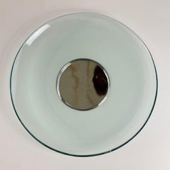 Rare Large Centerpiece Plate by Pietro Chiesa for Fontana Arte, 1940s