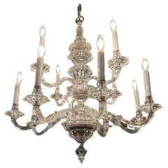 Rare Large Crystal Chandelier by J. & L. Lobmeyr, Vienna, Late 19th Century