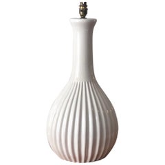 Rare Large Danish Glazed Ceramic Lamp by Michael Andersen & Sons Danish, 1950s