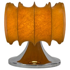 Rare, large & Elegant Mid-Century Modern Cocoon Table Lamp Germany 1960s