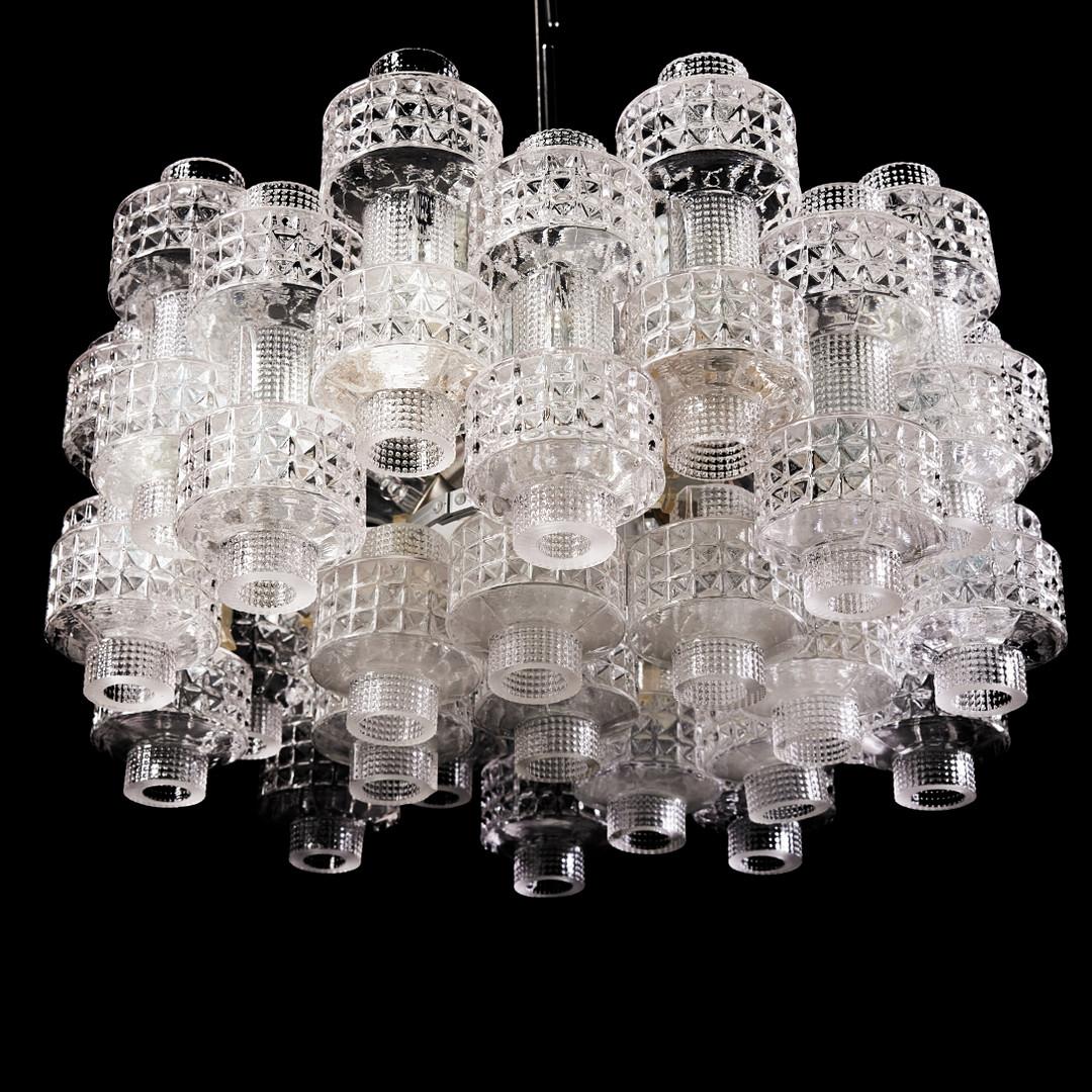 Raro lampadario di grandi dimensioni 