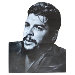 Rare photo cubaine inédite de grand format de Che Guevara par Venancio Díaz-Maique