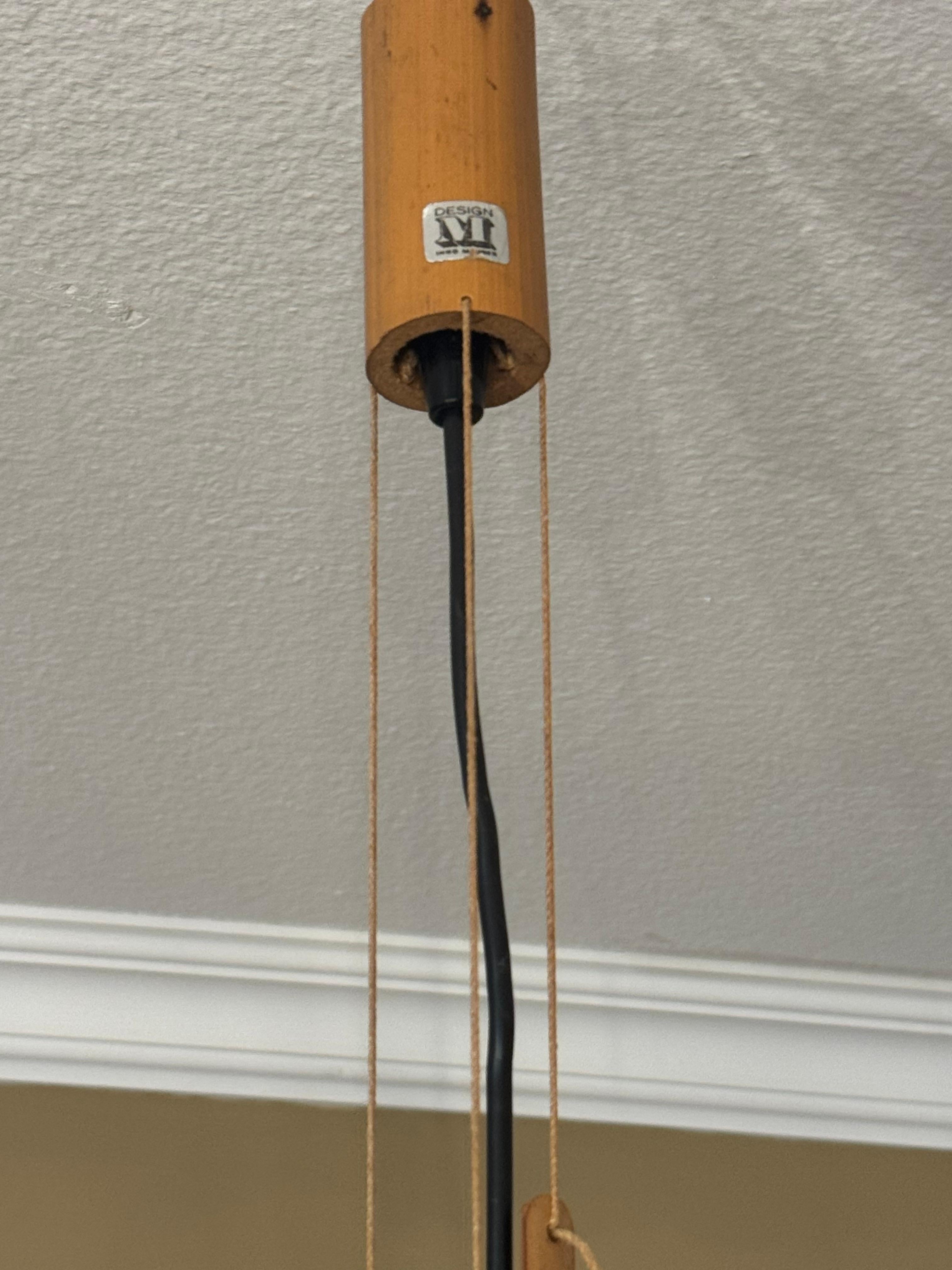 Fine XX secolo Raro grande lampadario 