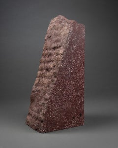 Rare Large Imperial Egyptian Red Porphyry specimen - partially polished