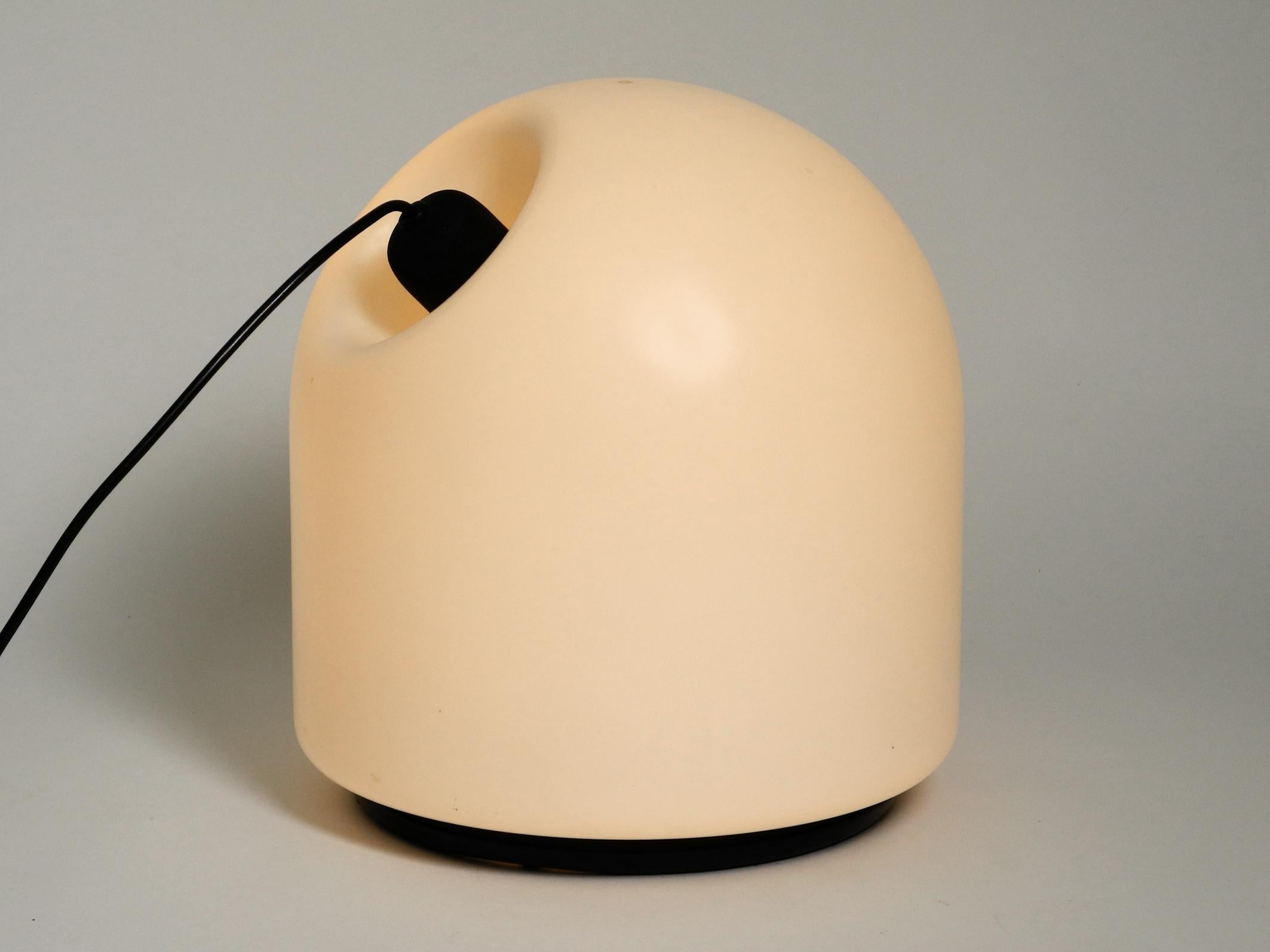 Ère spatiale Rare, grande table ou lampadaire italienne en verre des années 1960 dans le design de l'ère spatiale en vente