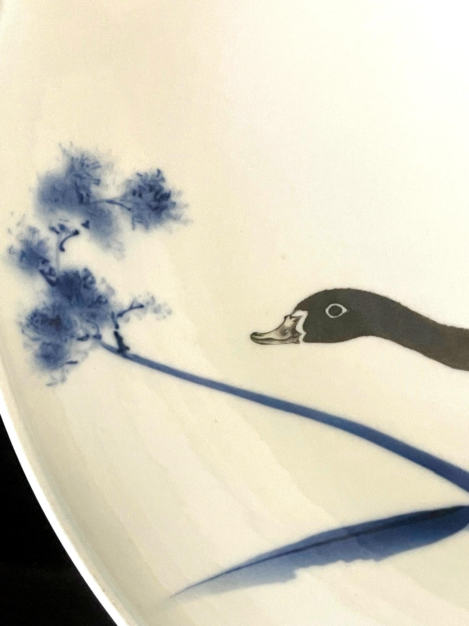 Rare Large Japanese Porcelain Presentation Plate Makuzu Kozan For Sale 10