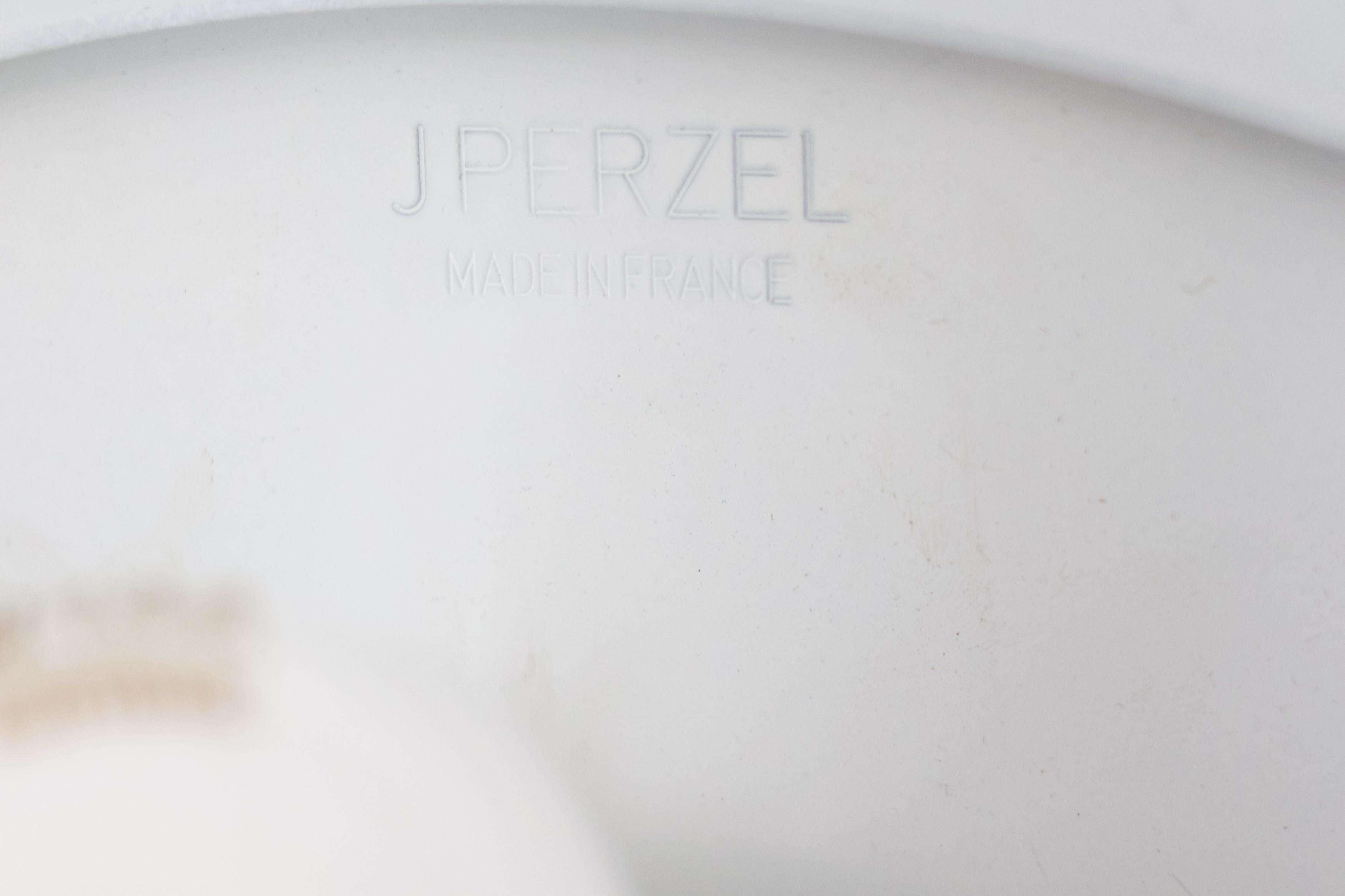 Art déco Rare Grand Plafonnier Jean Perzel Model No 353 bis en vente