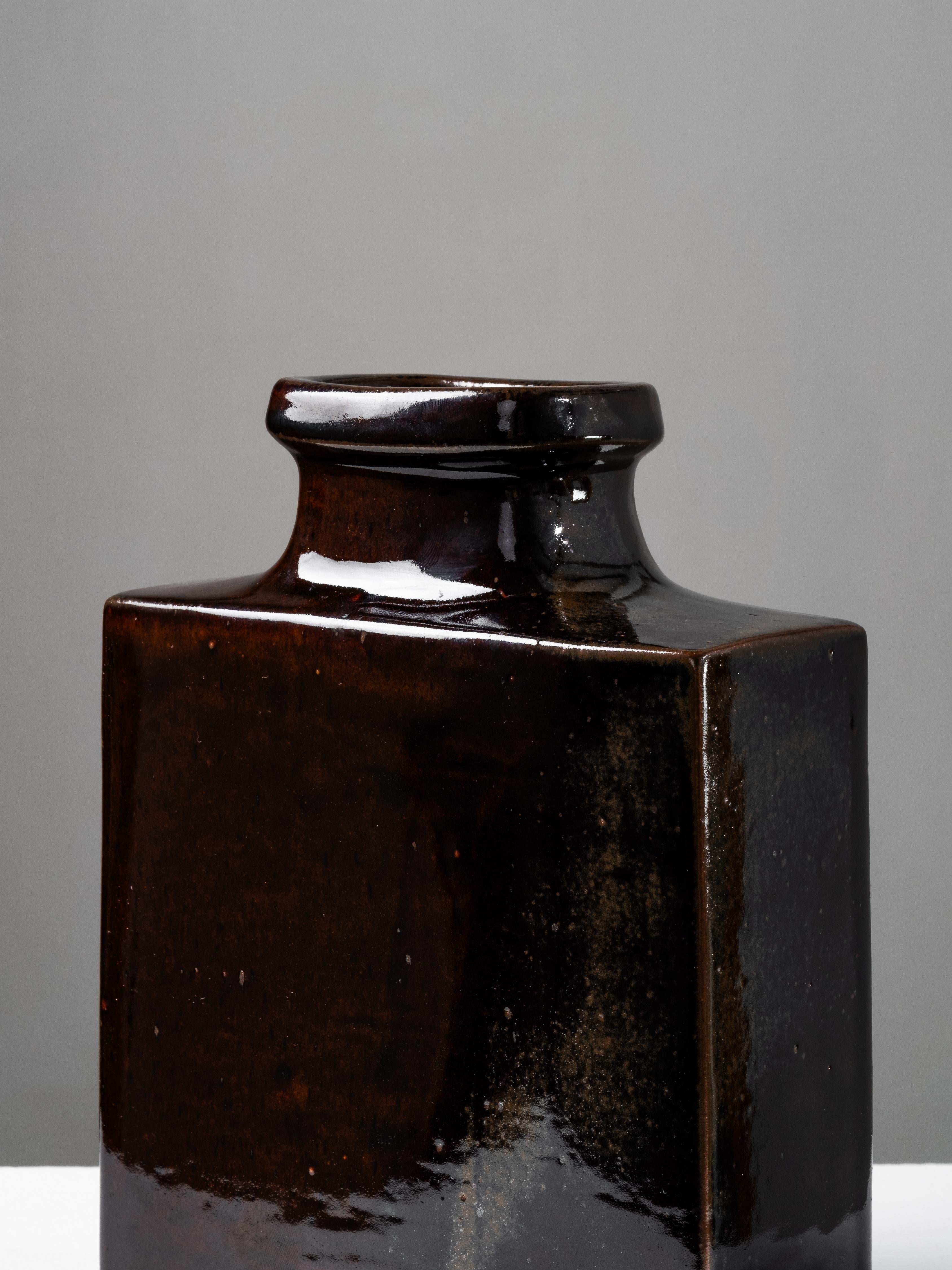 Rare Large Knabstrup Atelier Vase by Christine Konschak, Denmark, 1960s For Sale 6