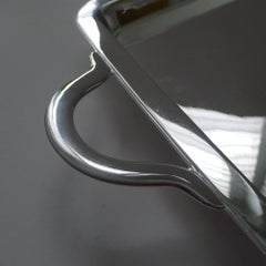 Rare Large, Long Silver Plated Cocktail Tray by Hukin & Heath c.1900
