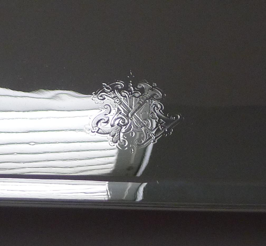 British Rare Large, Long Silver Plated Cocktail Tray by Hukin & Heath c.1900 For Sale