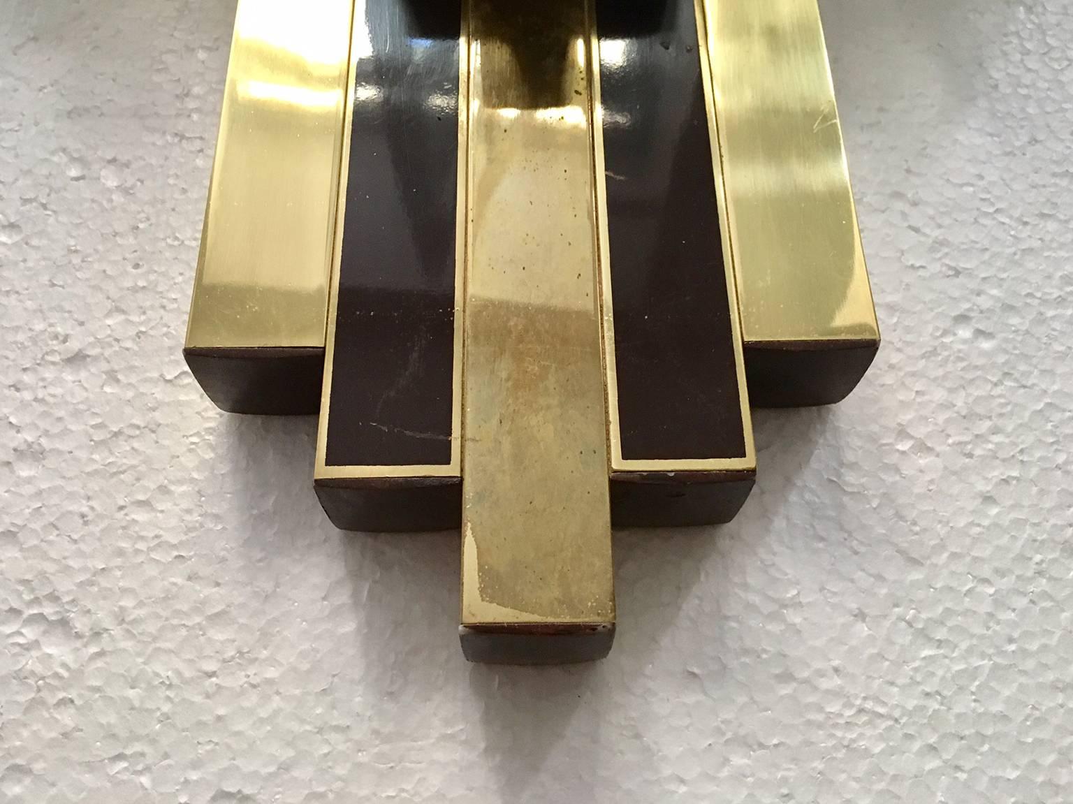 20th Century Rare Large Lumica Sconce