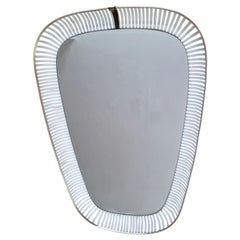 Rare Large Mid-Century Wall Mirror, Germany, 1960s