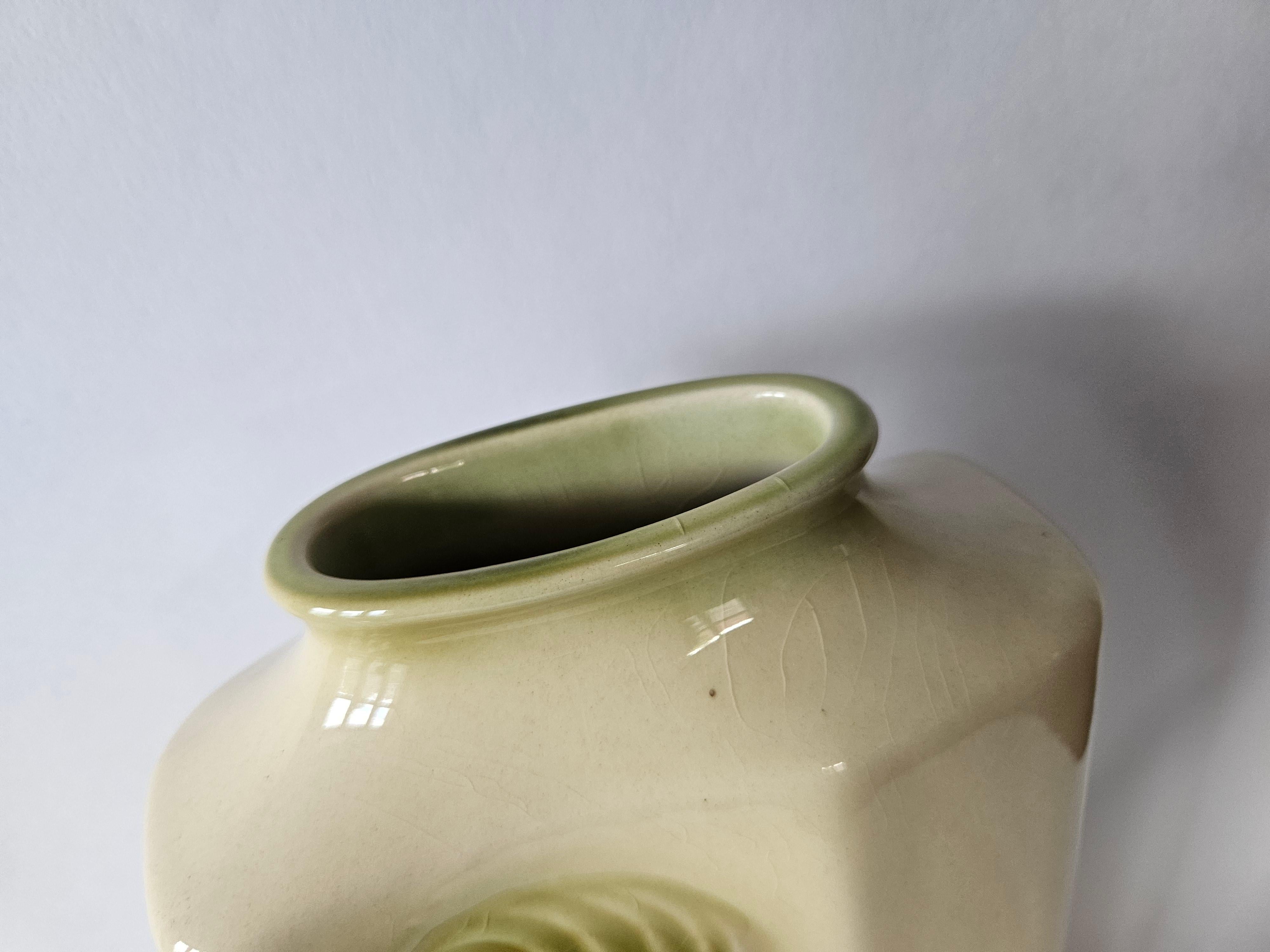 Smaltato Raro vaso grande in ceramica del Medioevo, Ditmar Urbach, anni '70 in vendita