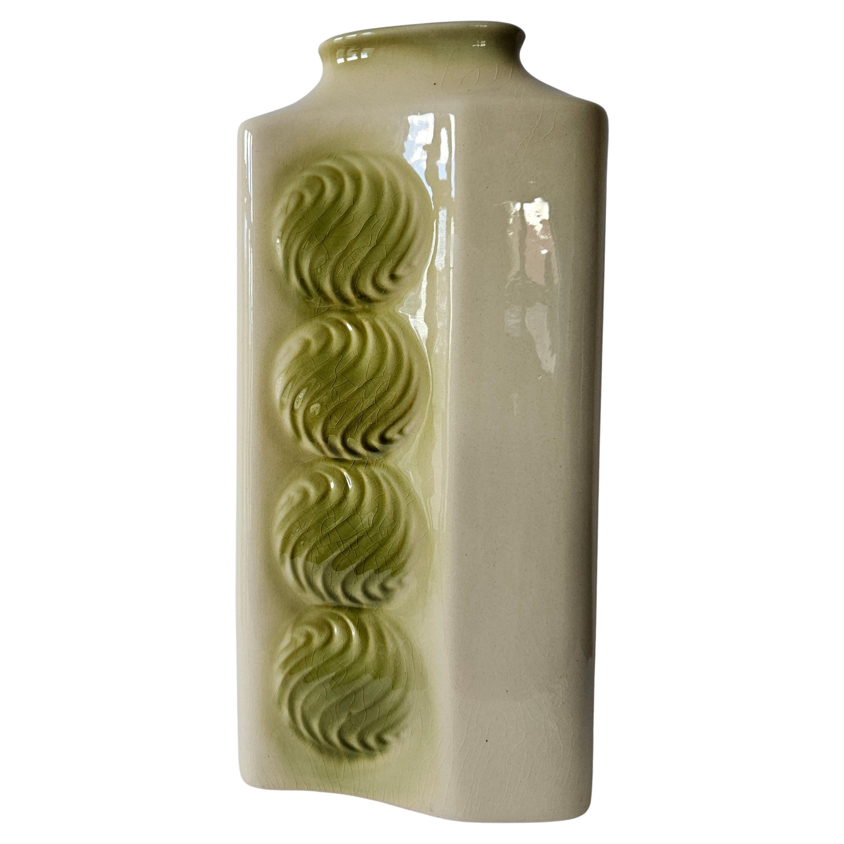 Seltene große Keramikvase aus der Jahrhundertmitte, Ditmar Urbach, 1970er Jahre