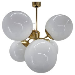Rare Large Midcentury Chandelier Sputnik / Atomic, Italy, 1970s