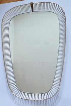 Rare Large Mid-Century Wall Mirror, Germany, 1960s