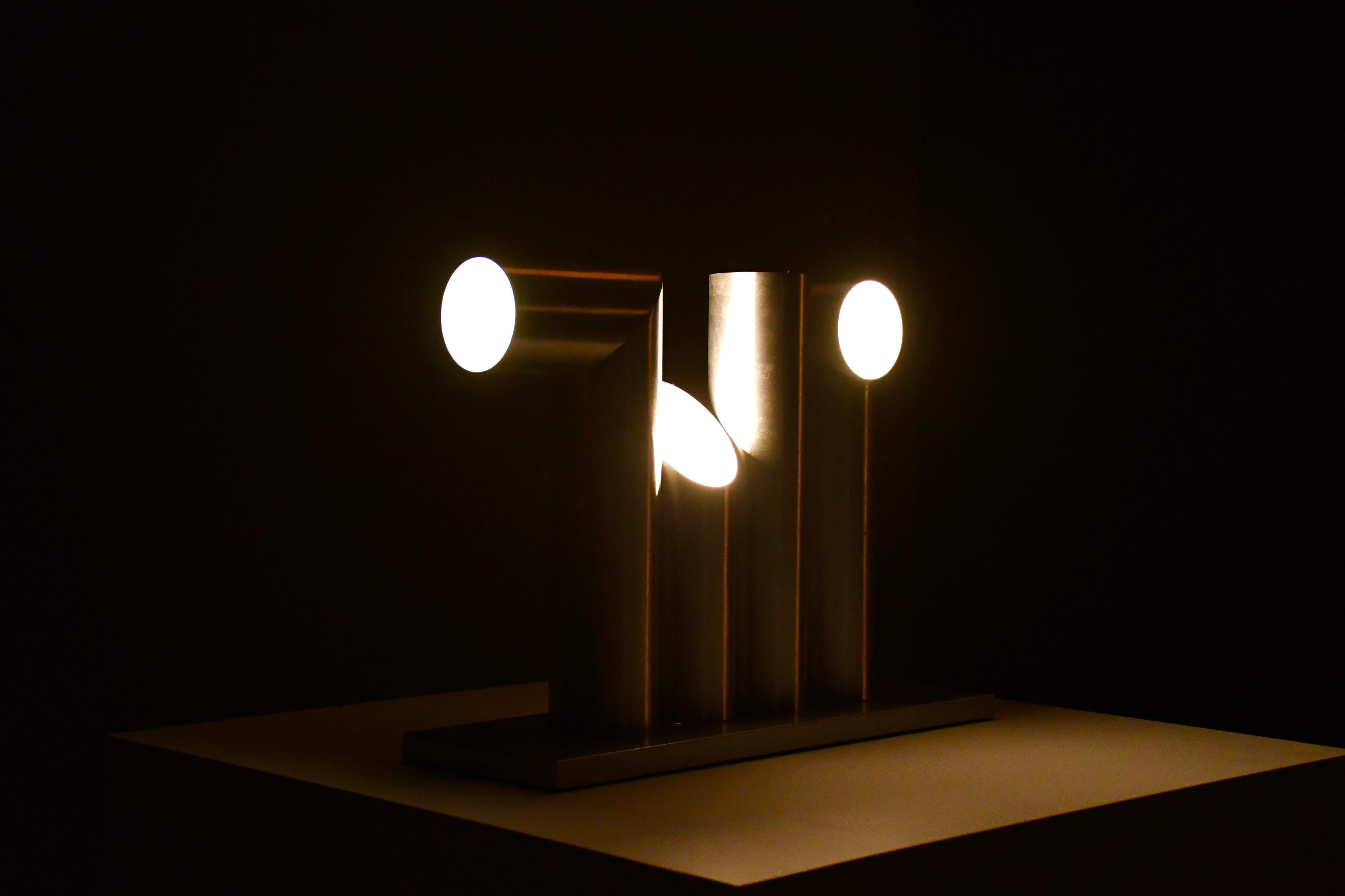 Rara grande lampada da tavolo RAAK 'Light Sculpture' di Maurice Grothausen, 1960 in vendita 1