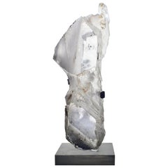 Rare Large Rock Crystal Sculpture