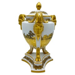 Rare Large Rosenthal Lidded Vase, Capricorn Hisorism