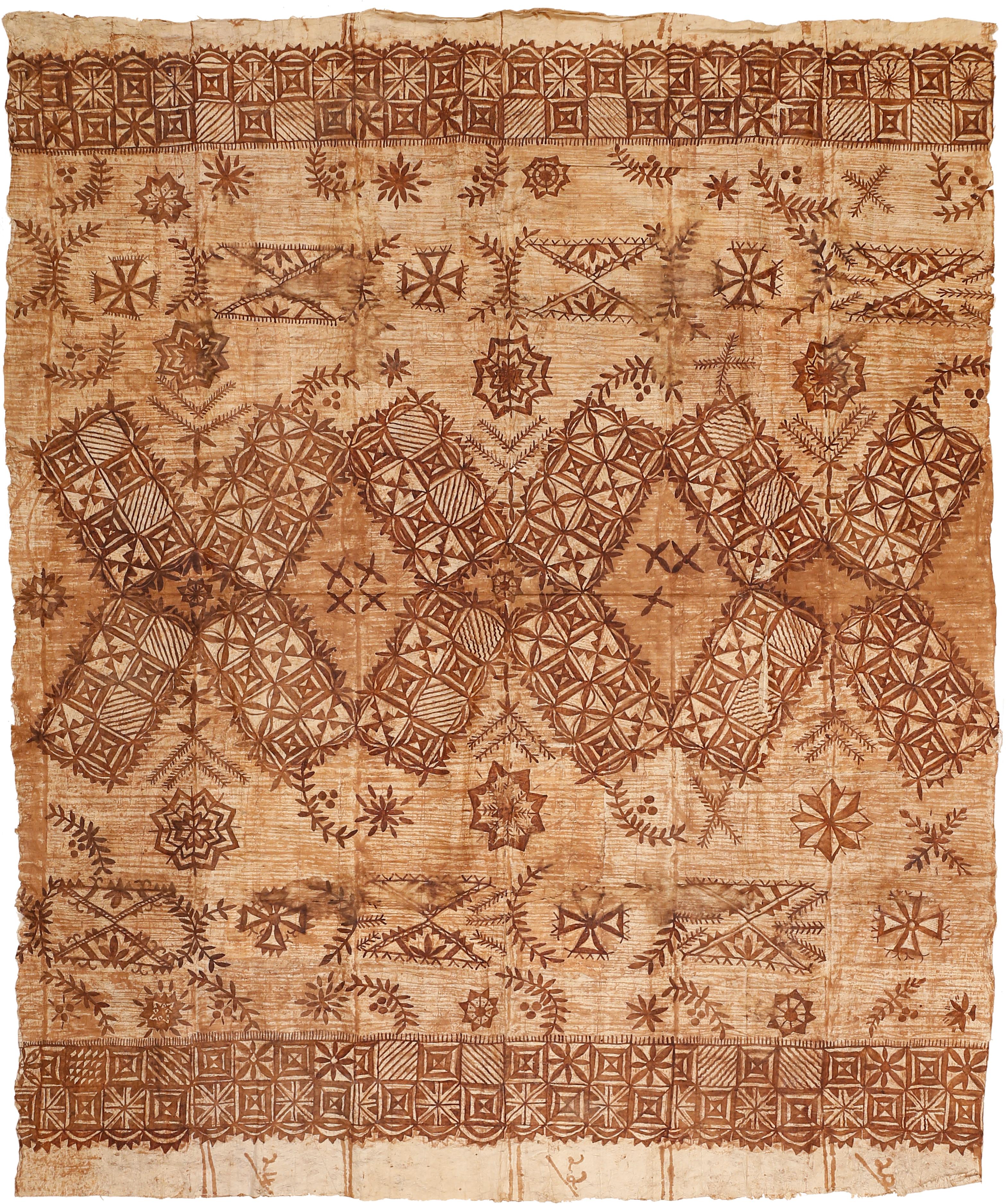 Le tapa est un tissu d'écorce fabriqué dans les îles de l'océan Pacifique, principalement à Tonga, Samoa et Fidji.  À Tonga, le même tissu est connu sous le nom de ngatu. Il revêt une grande importance sociale pour les habitants de l'île et est