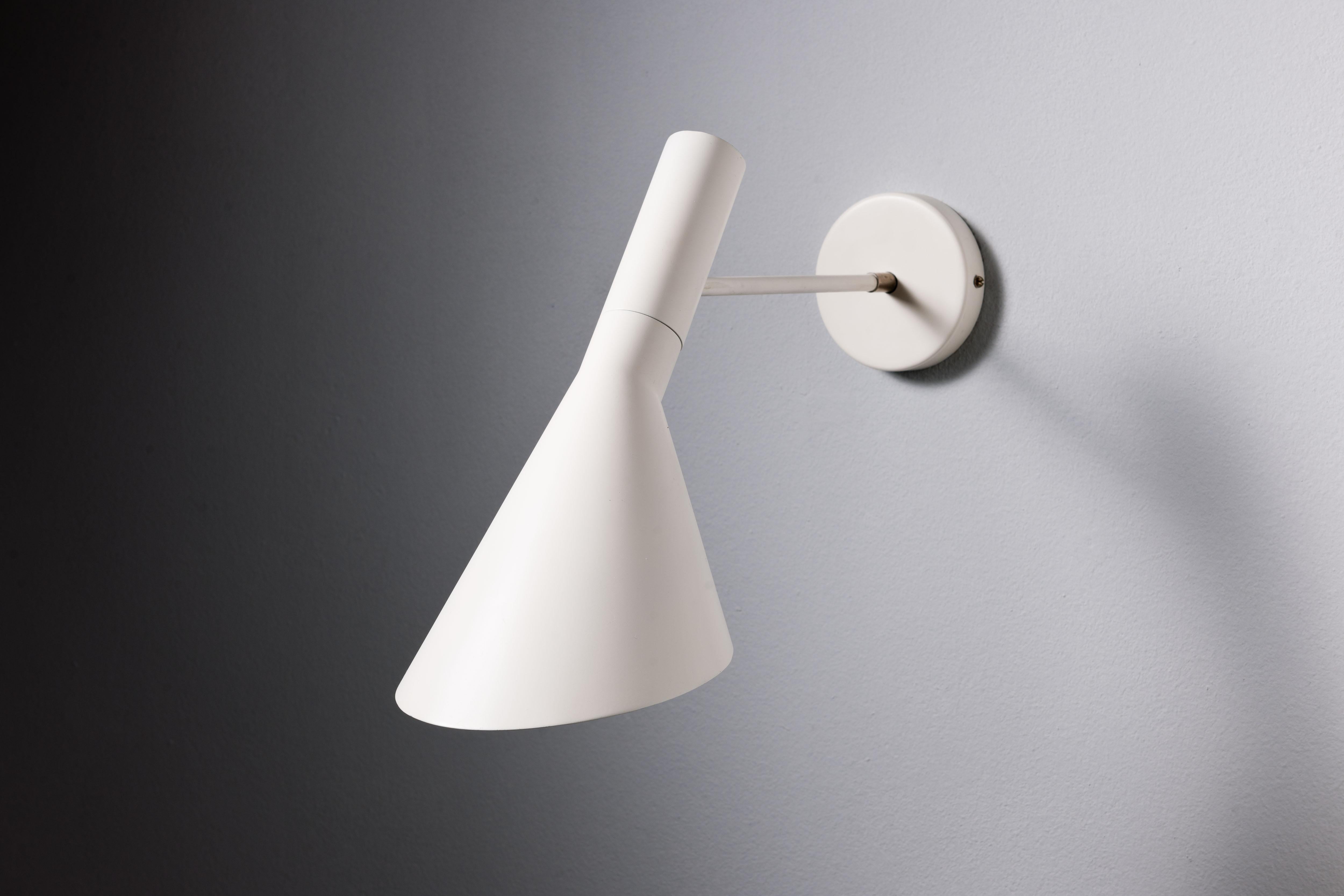 Mid-20th Century AJ Visor Wall Lamp by Arne Jacobsen for Louis Poulsen, 1970 For Sale