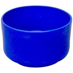 Rare Large Size Blue Glaze Gainey California Planter Pot