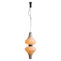 Vintage Rare Large Suspension Light by Stilnovo