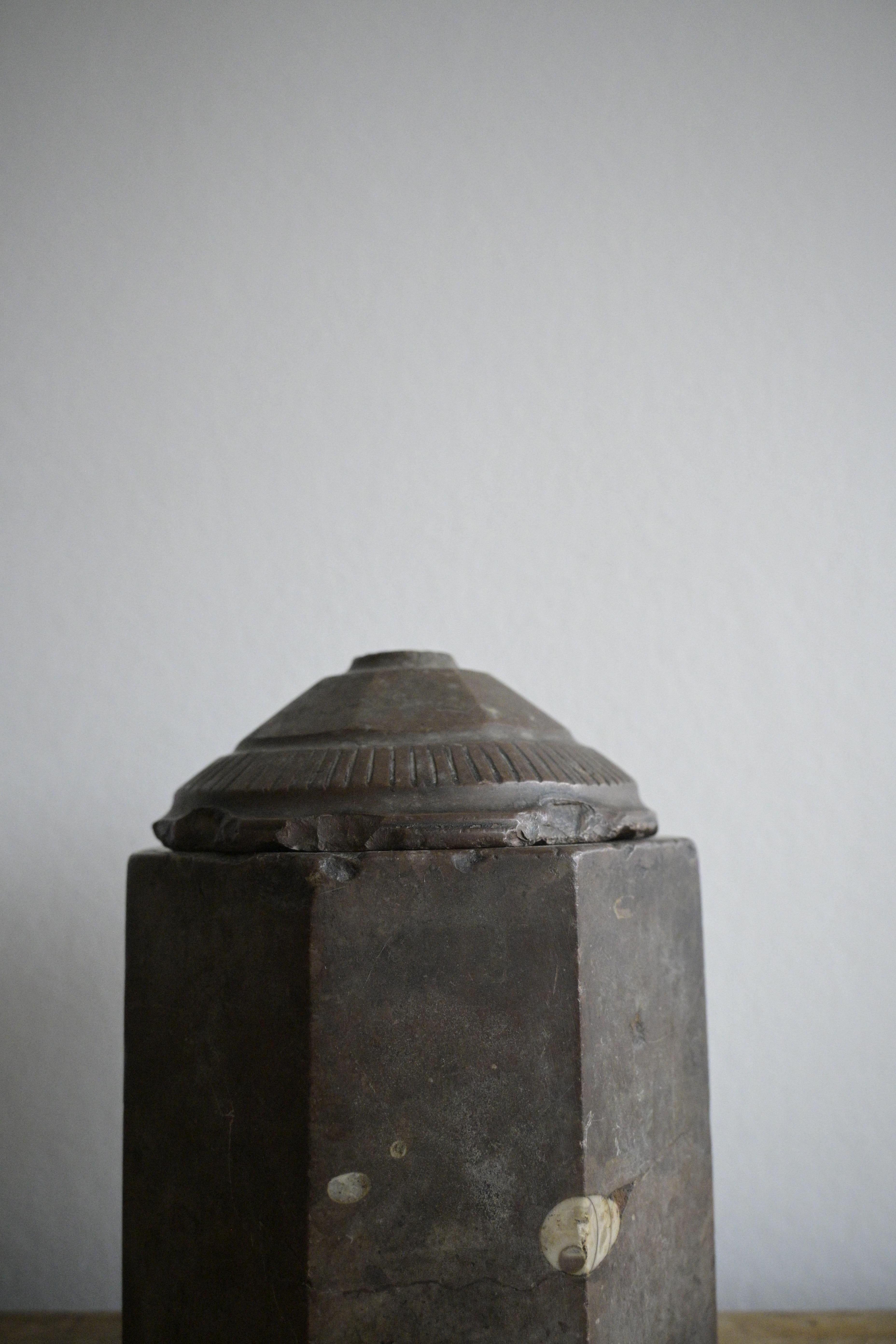 Limestone Exceptional Swedish Stone Box, ca 1790-1830 For Sale