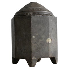 Antique Rare Large Swedish Stone Box, ca 1790-1830