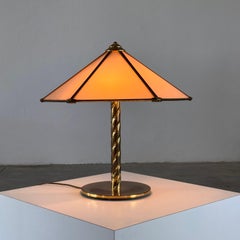 Rare & Large Table Lamp by Gaetano Sciolari for Sciolari, 1970s – Signed