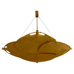 Rare grand lustre Uchiwa "Yotsuba I" par Ingo Maurer pour Design M