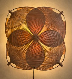 Raro aplique o plafón grande Uchiwa "Yotsuba I" de Ingo Maurer para Design M