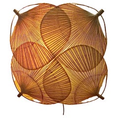 Rare Large Uchiwa "Yotsuba I" Wall or Ceiling Light by Ingo Maurer for Design M