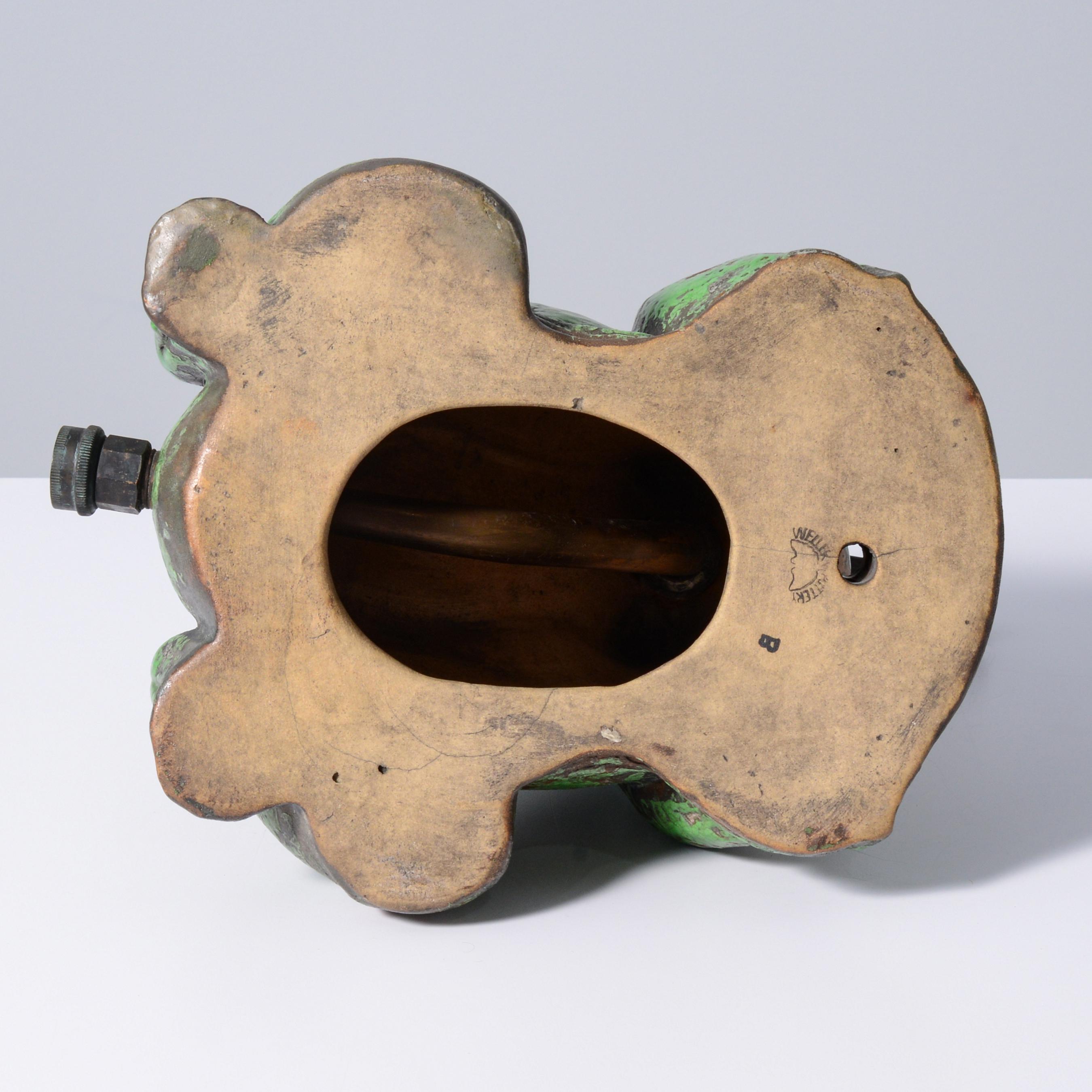 Raro y grande Weller Rana / Rociador de COPPERTONO, diseño Rudolph Lorber en venta 6