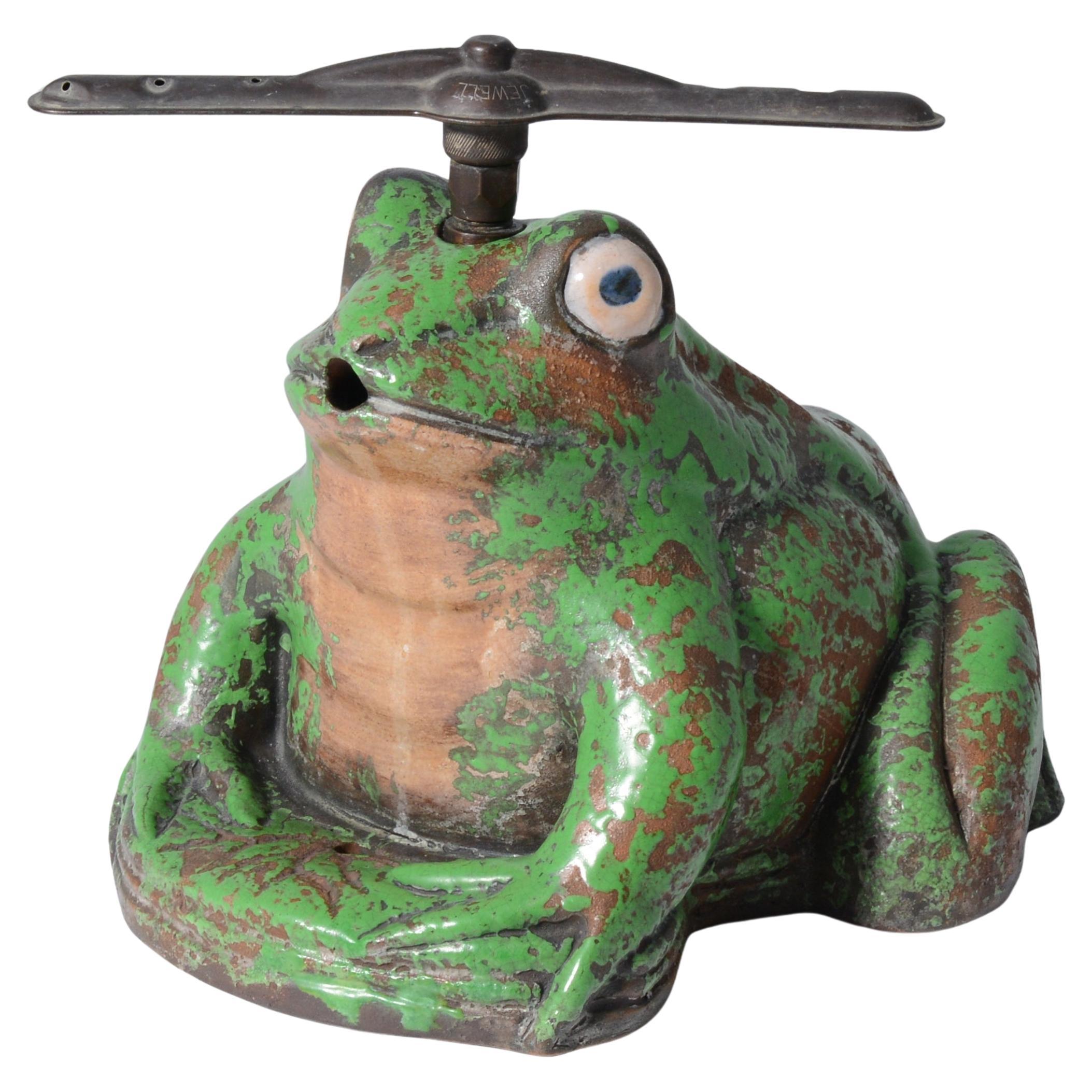 Raro y grande Weller Rana / Rociador de COPPERTONO, diseño Rudolph Lorber en venta