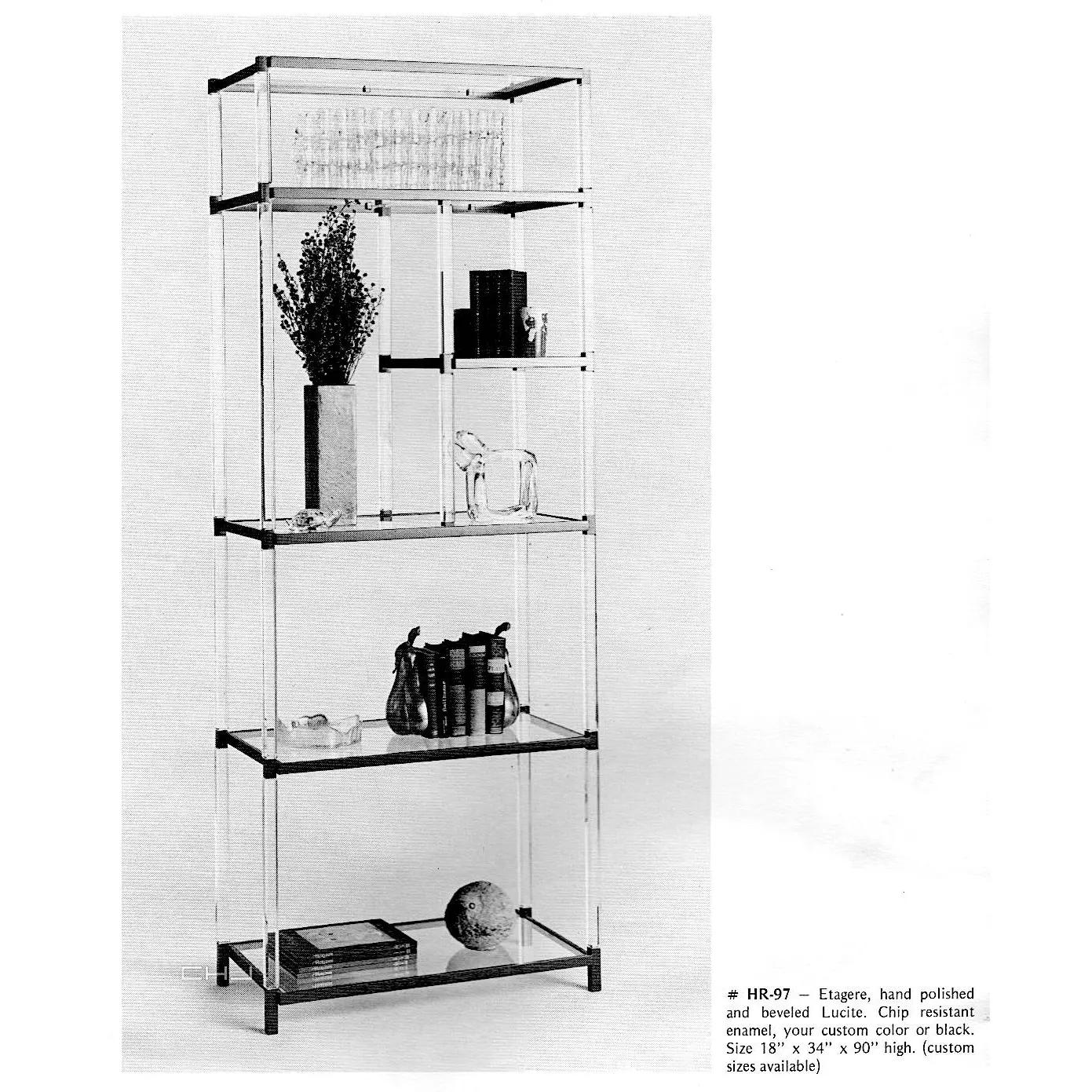 Rara etagere della fine degli anni '60 di Charles Hollis Jones 