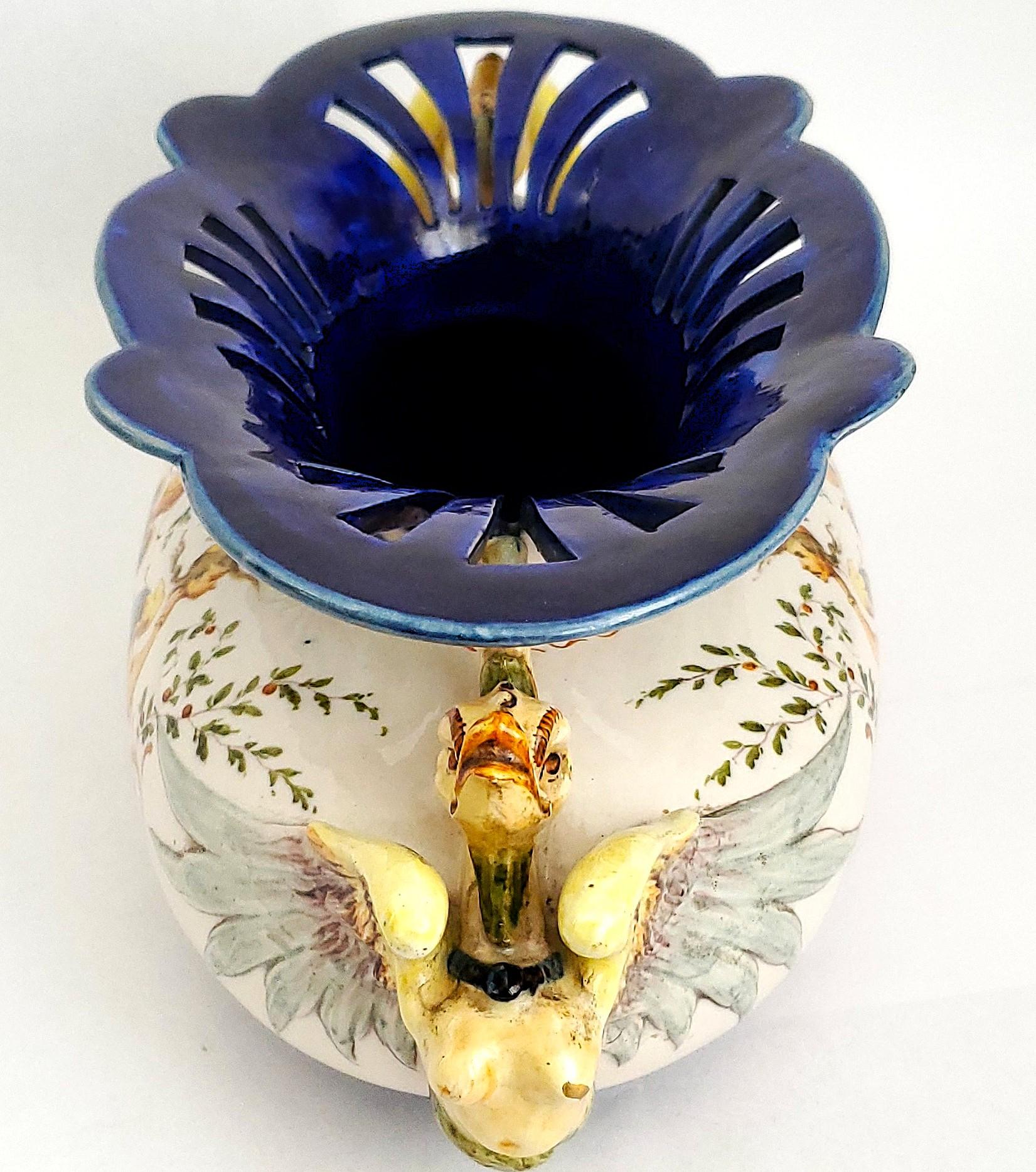 Plato hondo de porcelana italiana Richard Ginori Italiano en venta