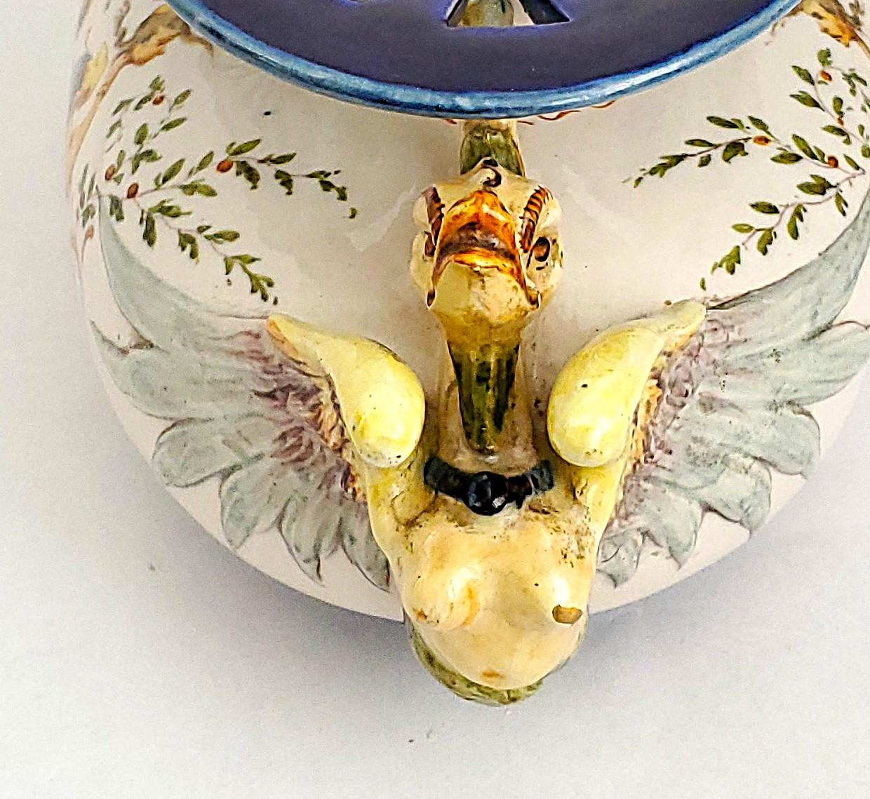 Plato hondo de porcelana italiana Richard Ginori Porcelana en venta
