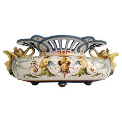 Richard Ginori Italian Porcelain Centerpiece Compote Dish