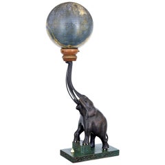 Rare Late Art Deco Celestial Globe Light by Edwin Hammar